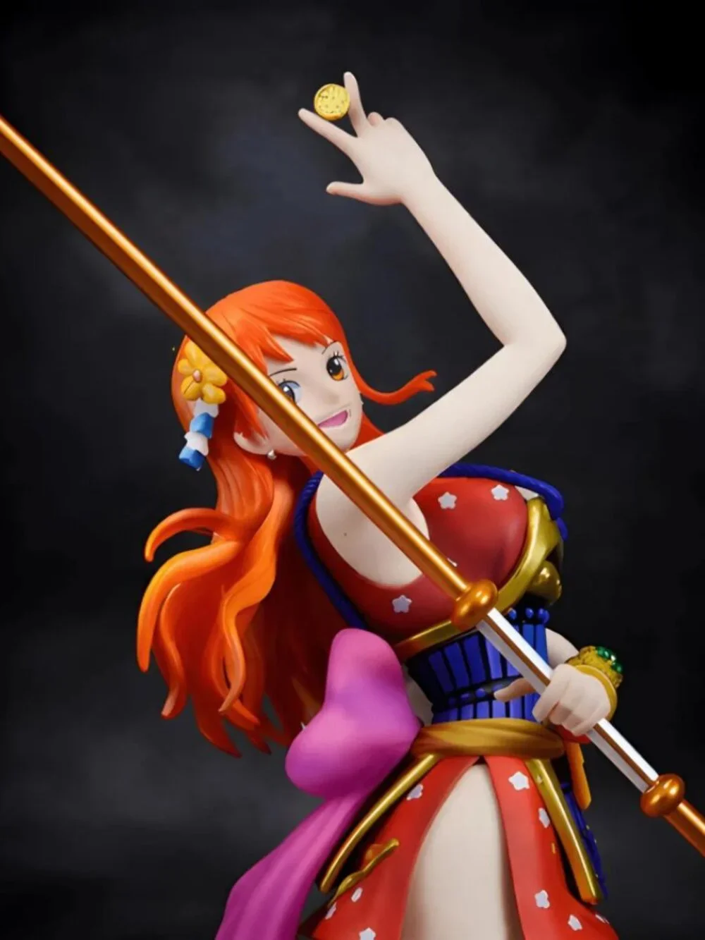 One Piece Nami Figure Statue Ghost Island Warrior Model Collection Gift Toy